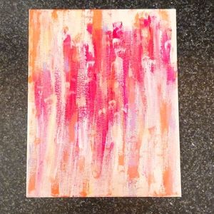 Art by Rosetta. Swooshing colors of bloody tears enveloped in sunshine!